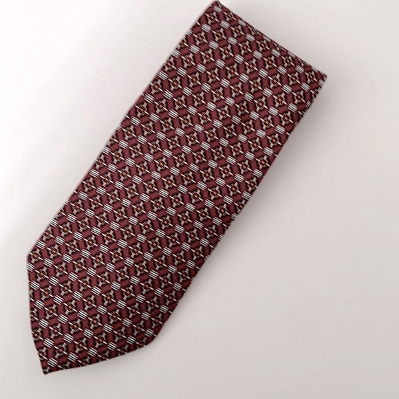 VINTAGE CHRISTIAN DIOR SILK TIE - Picture 3 of 7